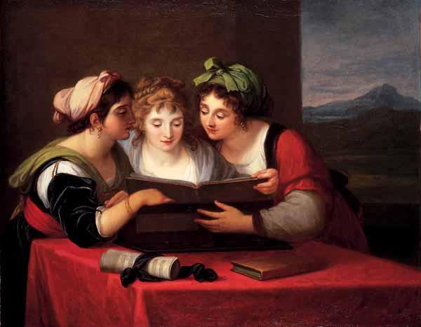 Angelica Kauffmann Three singers